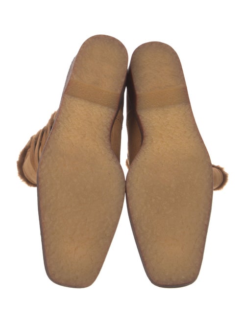 Stuart Weitzman Suede Colorblock Pattern Boots