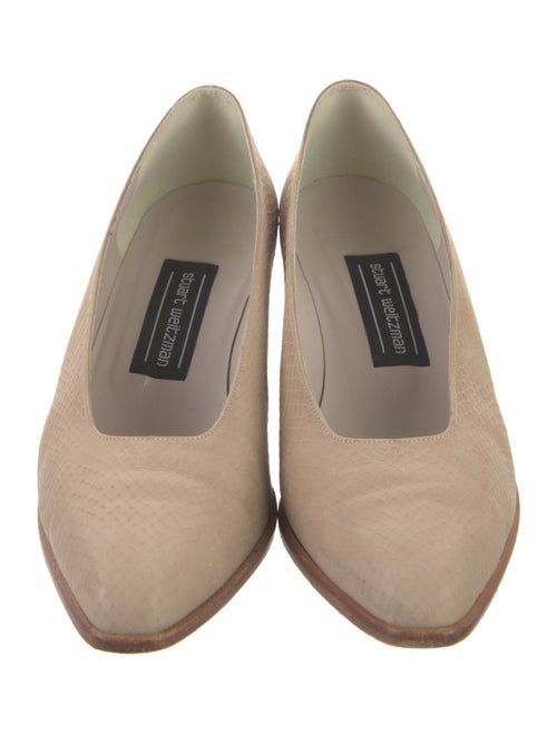 Stuart Weitzman Suede Mules