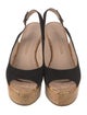 Stuart Weitzman Suede Slingback Sandals