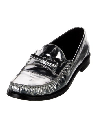 Stuart Weitzman Patent Leather Loafers