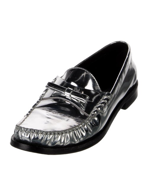 Stuart Weitzman Patent Leather Loafers
