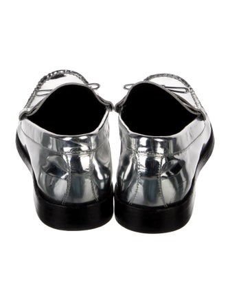 Stuart Weitzman Patent Leather Loafers
