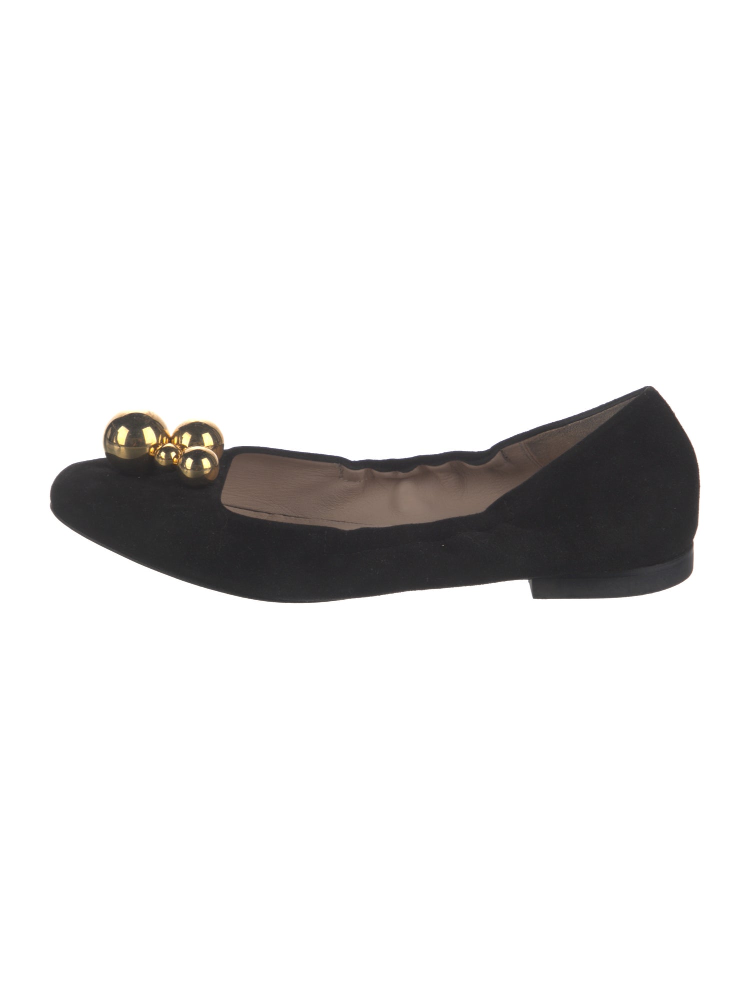 Stuart Weitzman Suede Ballet Flats