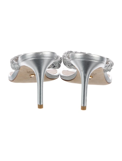 Stuart Weitzman Leather Slides