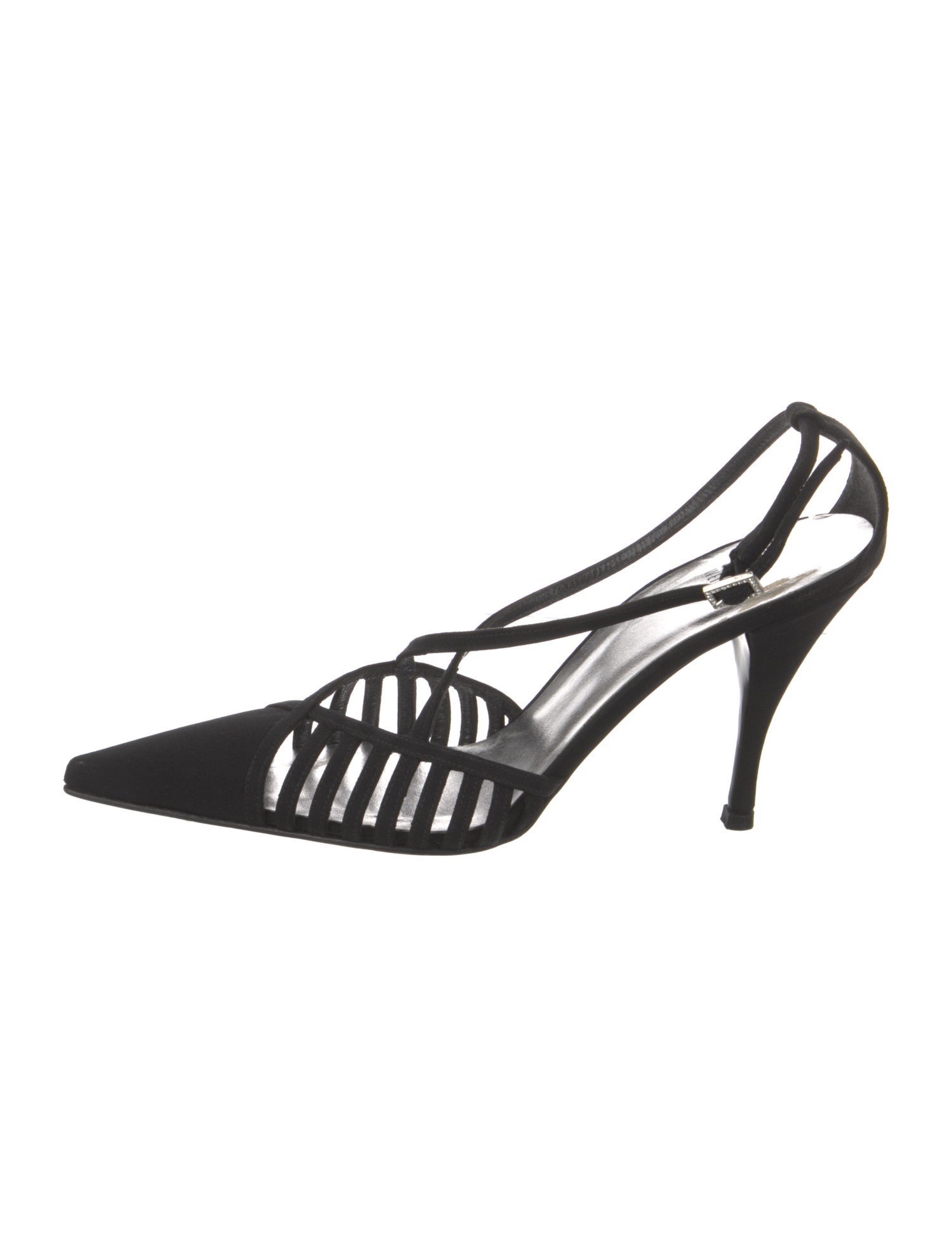 Stuart Weitzman Nylon Slingback Pumps