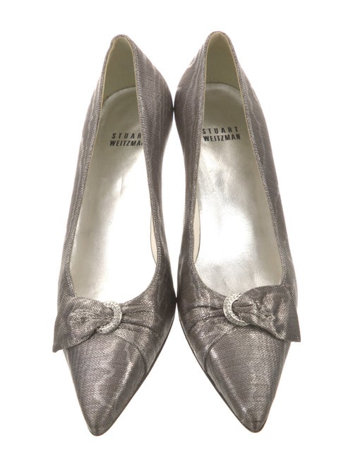 Stuart Weitzman Glitter Pumps