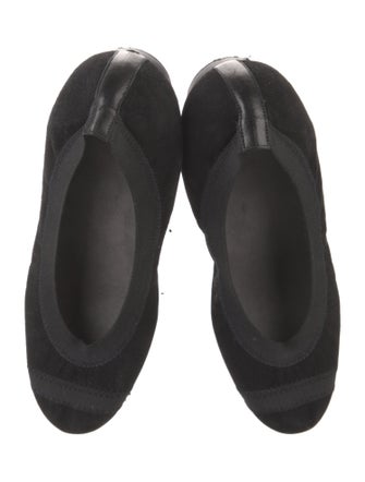 Stuart Weitzman Suede Ballet Flats