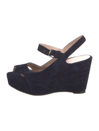 Stuart Weitzman Suede Slingback Sandals