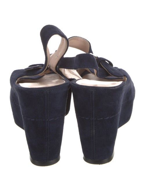 Stuart Weitzman Suede Slingback Sandals