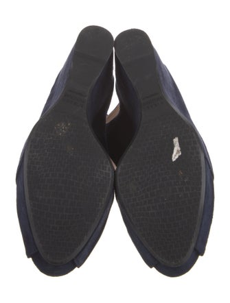 Stuart Weitzman Suede Slingback Sandals