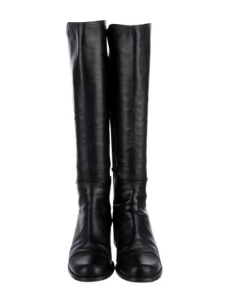 Stuart Weitzman Leather Riding Boots