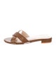 Stuart Weitzman Leather Slides