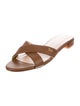 Stuart Weitzman Leather Slides