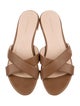 Stuart Weitzman Leather Slides
