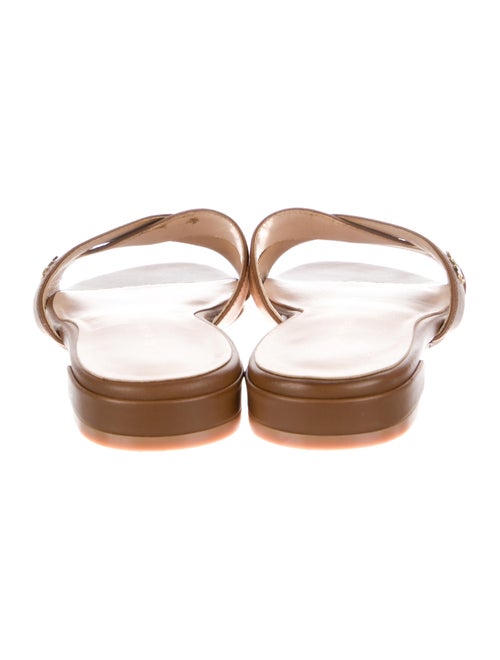 Stuart Weitzman Leather Slides