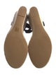 Stuart Weitzman Suede Braided Accents Espadrilles