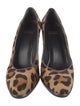Stuart Weitzman Ponyhair Animal Print Pumps