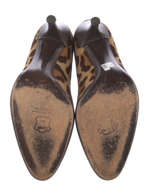 Stuart Weitzman Ponyhair Animal Print Pumps