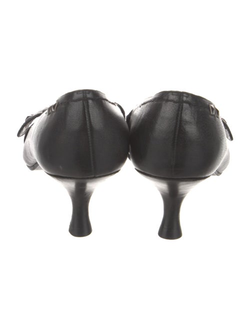 Stuart Weitzman Leather Studded Accents Pumps