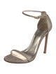 Stuart Weitzman Glitter Glitter Accents Sandals