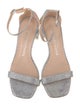 Stuart Weitzman Glitter Glitter Accents Sandals