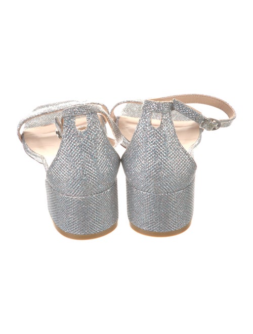 Stuart Weitzman Glitter Glitter Accents Sandals