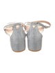 Stuart Weitzman Glitter Glitter Accents Sandals