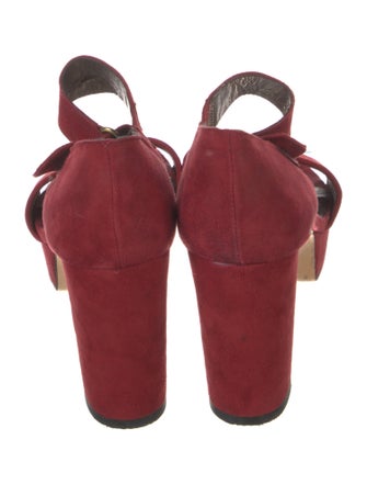 Stuart Weitzman Suede Sandals