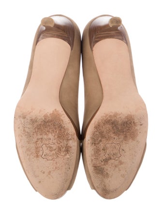 Stuart Weitzman Suede Pumps