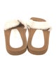 Stuart Weitzman Shearling Slides