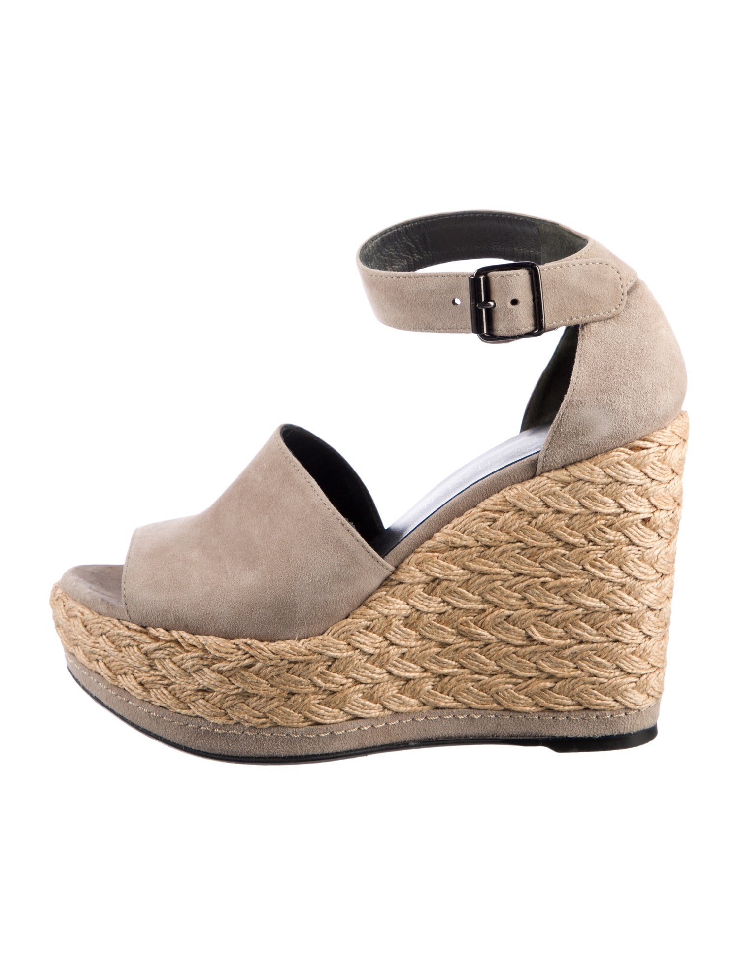 Stuart Weitzman Suede Espadrilles