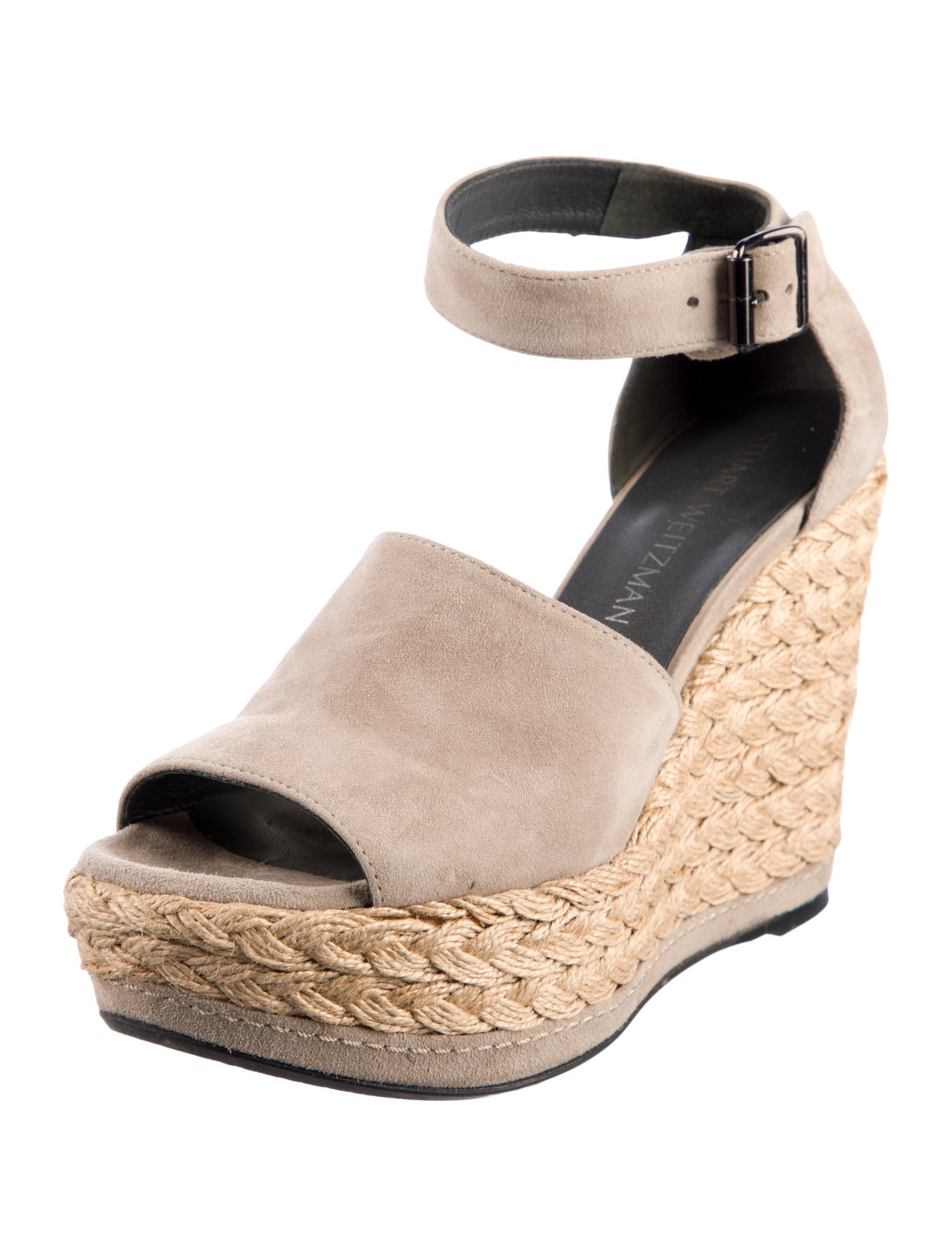 Stuart Weitzman Suede Espadrilles