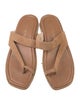 Stuart Weitzman Suede Slides