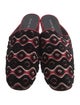 Stuart Weitzman Velvet Printed Mules