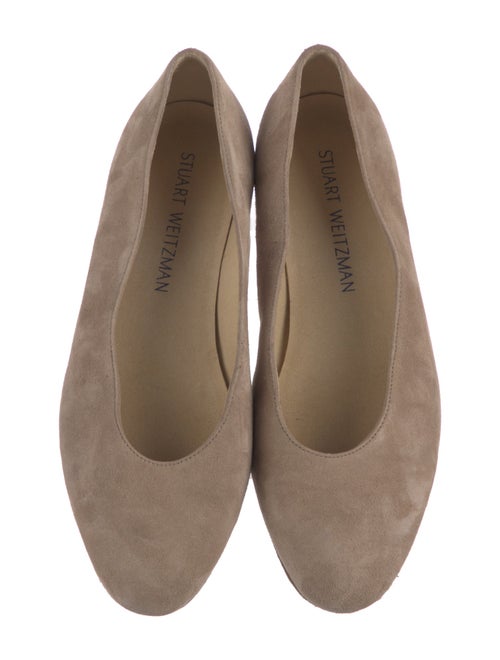 Stuart Weitzman Suede Ballet Flats