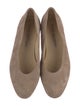 Stuart Weitzman Suede Ballet Flats