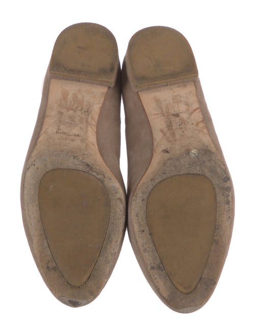 Stuart Weitzman Suede Ballet Flats