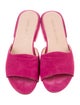Stuart Weitzman Suede Mules