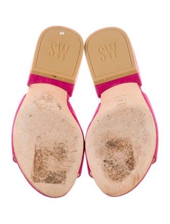 Stuart Weitzman Suede Mules