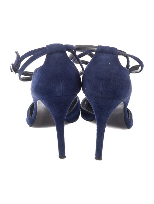 Stuart Weitzman Suede D'Orsay Pumps