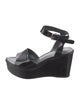 Stuart Weitzman Patent Leather Sandals