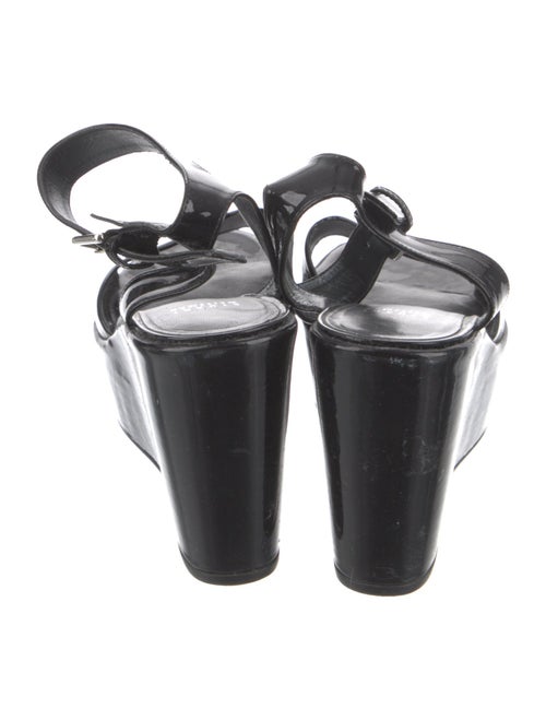 Stuart Weitzman Patent Leather Sandals