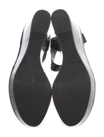 Stuart Weitzman Patent Leather Sandals