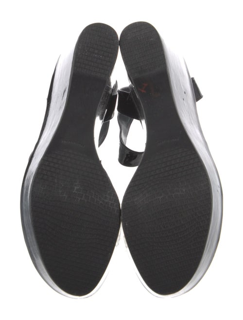 Stuart Weitzman Patent Leather Sandals