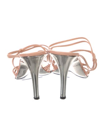 Stuart Weitzman Leather Slides