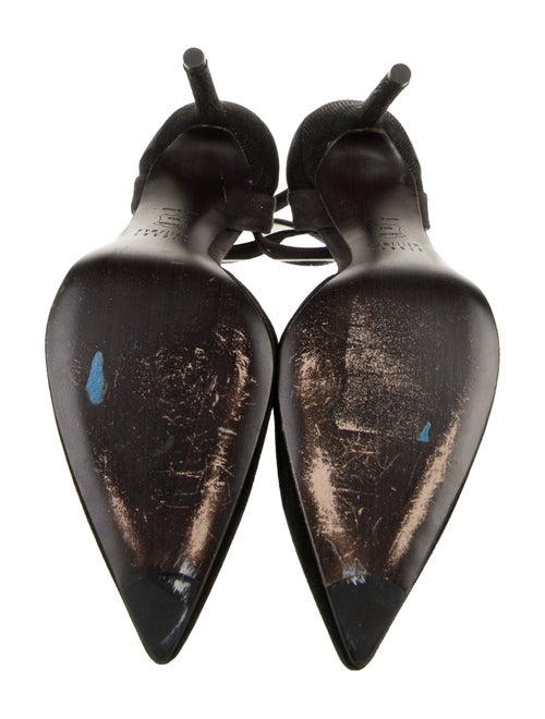 Stuart Weitzman Suede D'Orsay Pumps