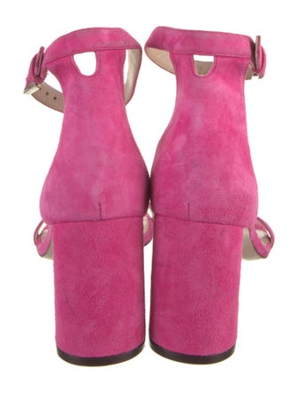 Stuart Weitzman Suede Sandals