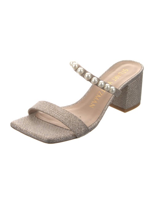 Stuart Weitzman Glitter Espadrilles