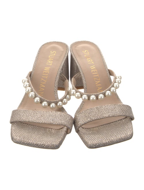 Stuart Weitzman Glitter Espadrilles