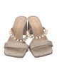 Stuart Weitzman Glitter Espadrilles